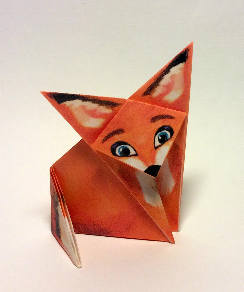 origami fox tutorial