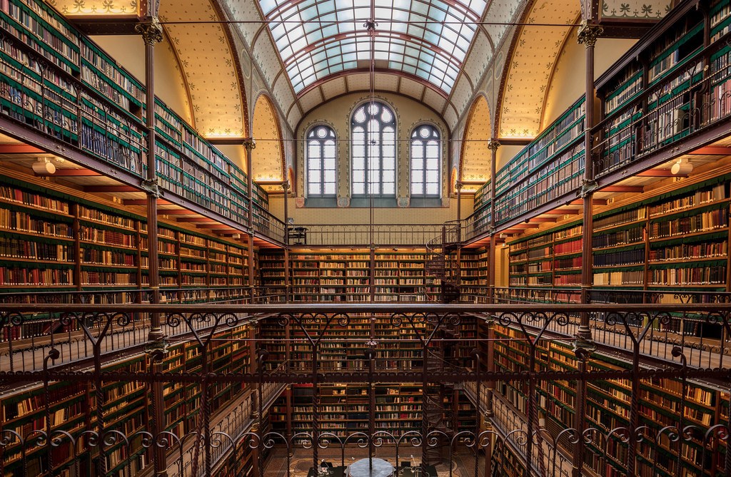 Rijks Museum Library interior