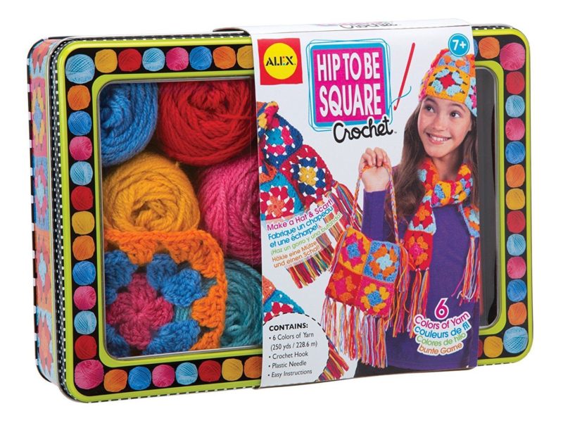ALEX Toys Craft Hip to be Square Crochet