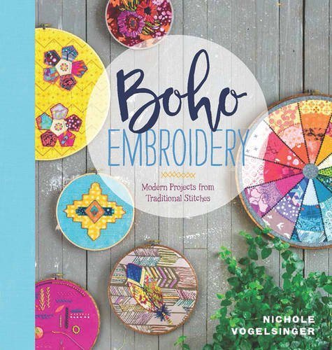 Boho Embroidery by Nicole Vogelsinger