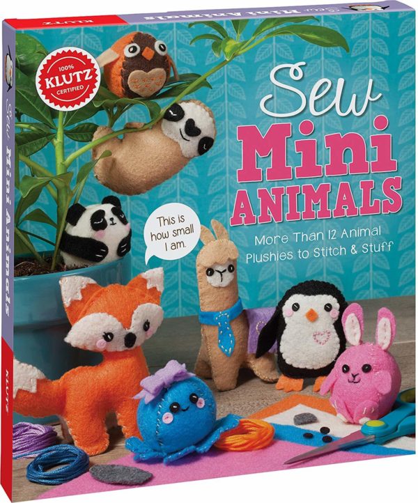 Klutz Sew Mini Animals Toy
