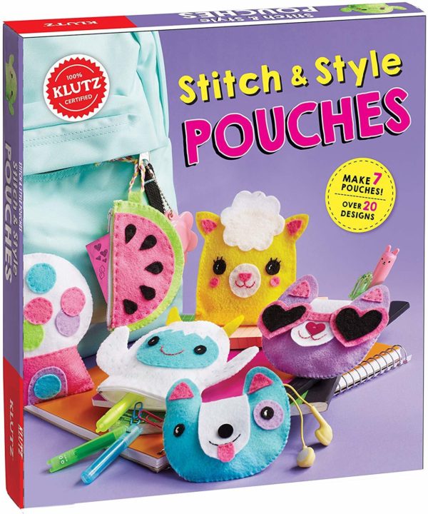 Klutz Stitch and Style Pouches