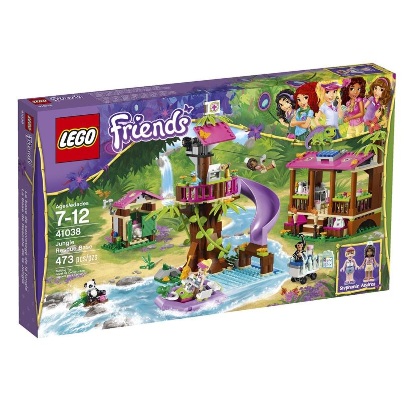 LEGO Friends Jungle Rescue Base Building Set 41038