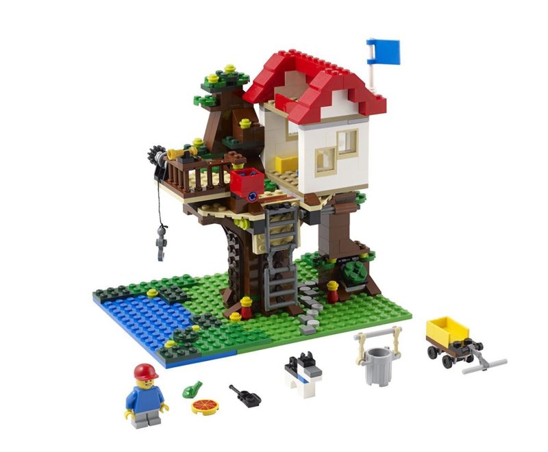 Lego Creator Treehouse detail
