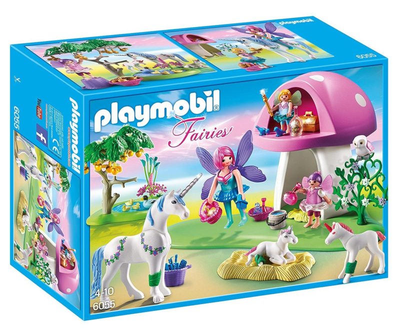 Playmobil Fairies with Toadstool House