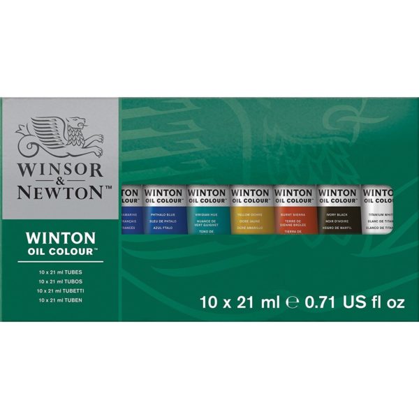 Winsor & Newton Winton Oil Colour Paint Basic Set