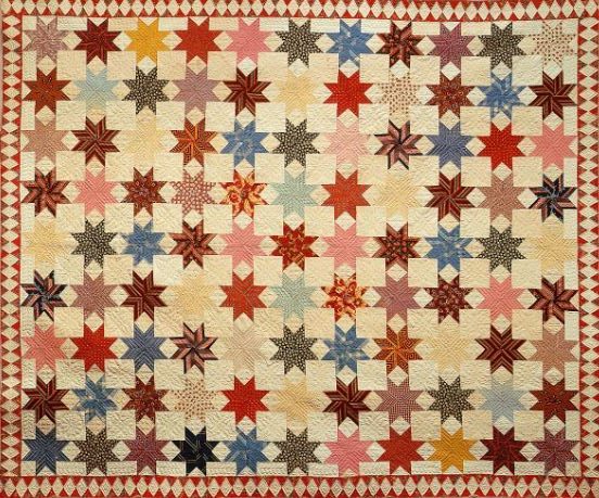 Quilt with Stars