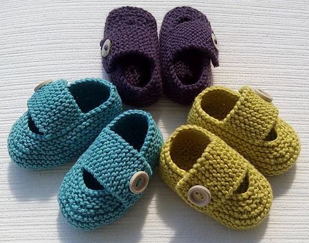 Knitted Baby Booties Patterns - The Brooklyn Refinery - DIY, Arts and ...