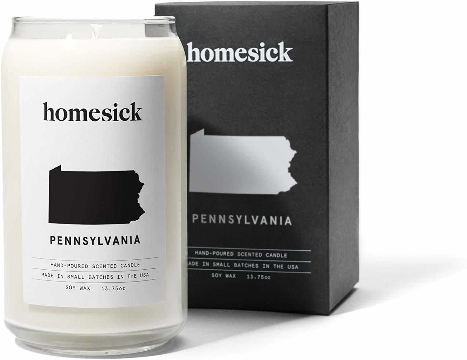 Homesick brand candles
