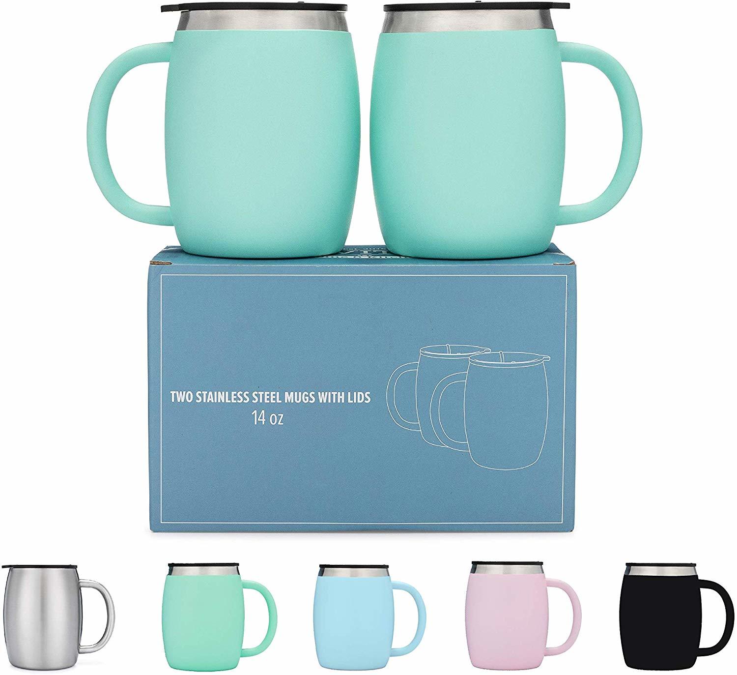 Stainless Steel Insulated Coffee Mugs