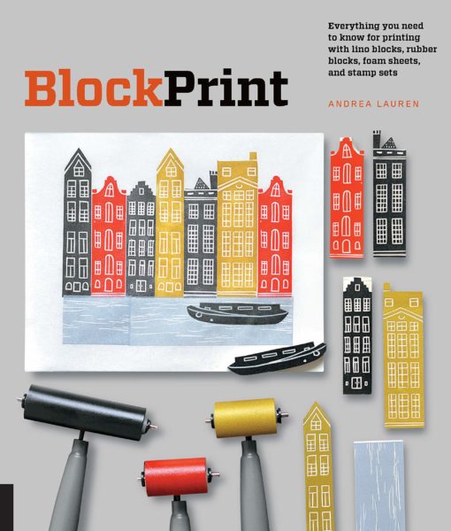 Falling in Art Water-Soluble Block Printing Ink, Red Printmaking Ink for  Linoleum Block, 8.5 floz
